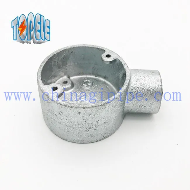 Malleable Iron Hot Dip Galvanized Conduit Termainal Box